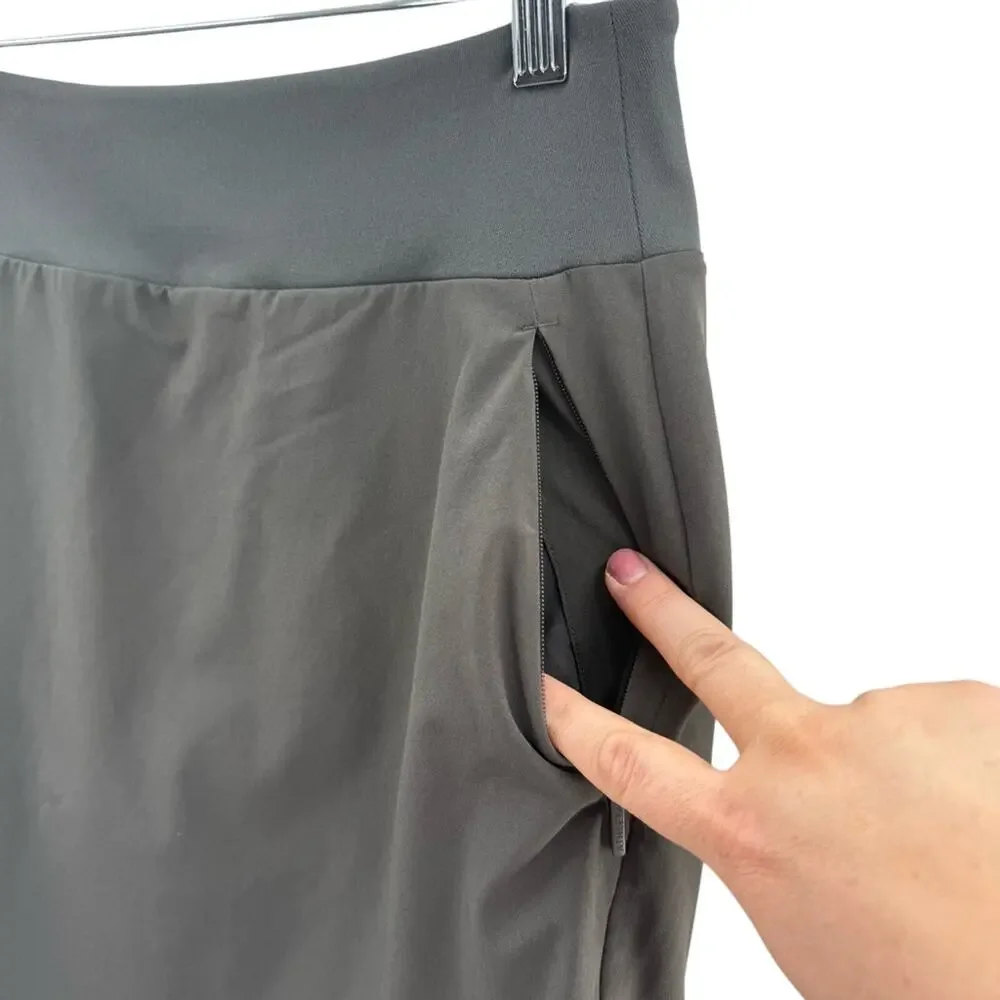 Athleta SoHo Athletic Pull On Skort in Dark Gray Size 4 - Picture 4 of 9